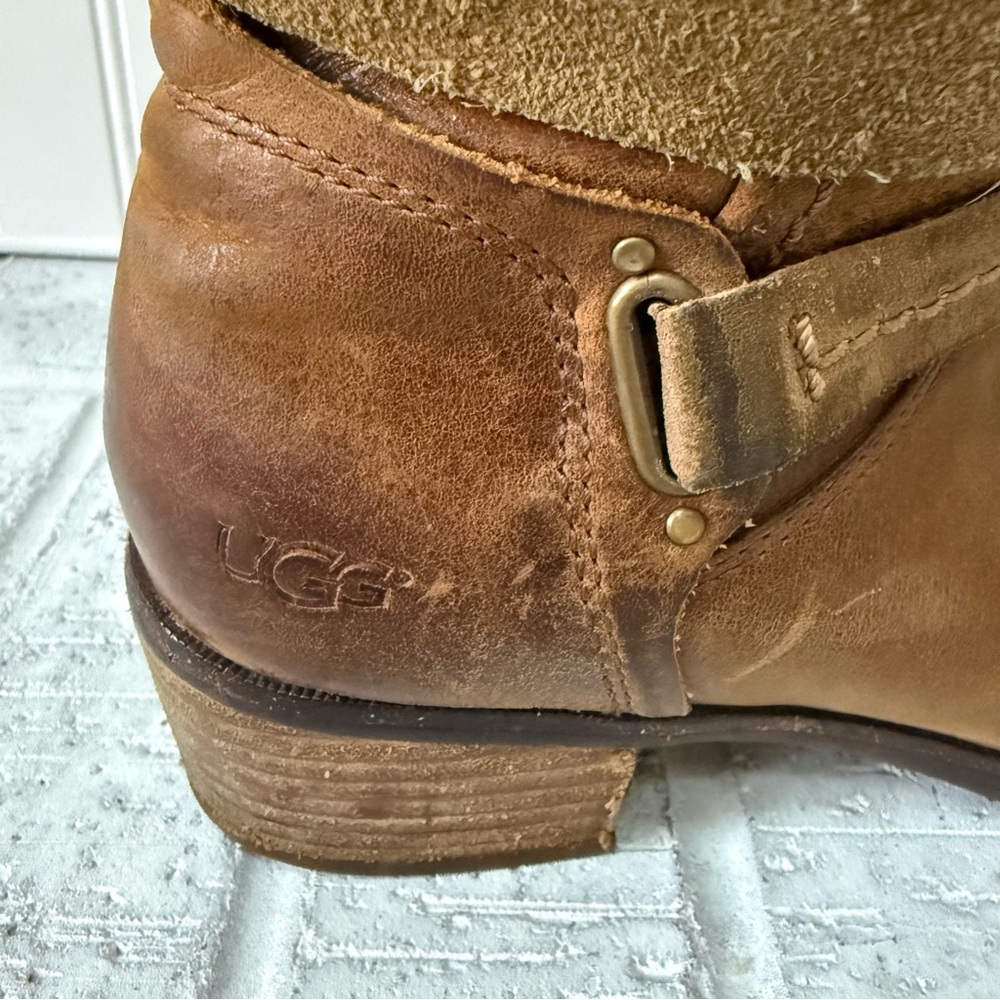 UGG Australia Darcie Leather Riding Boots - Picture 11 of 15